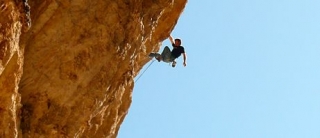 Sentire la roccia con le mani